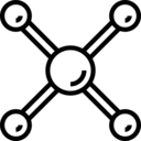 miscellaneous,nodes,design,pyramid,contact,shapes and symbols,circuit