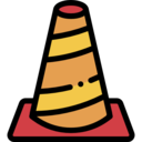 security,architecture and city,signaling,construction and tools,urban,post,cone,bollards,traffic cone,bollard