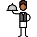 food and restaurant,man,professions and jobs,people,boy,waiter,servant,butler