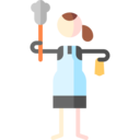 professions and jobs,people,cleaning,hotel,humanpictos,housekeeping,staff,maid,feather duster,services