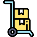 shipping and delivery,box,transport,package,carts,trolley,packing