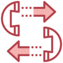 arrows,communications,phone,Tools and utensils,right arrow,telephone,left arrow,phone call,telephone call,phone receiver ok 