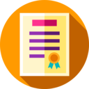 interface,contract,certificate,education,files and folders,diploma,patent,degree,ribbon ok 