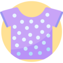 femenine,clothing,fashion,clothes,shirt,t shirt,miscellaneous,male,female,tshirt,dots ok 