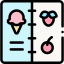 Ice cream shop icon 64x64