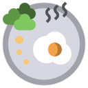 egg,food and restaurant,knife,breakfast,fork,croissant