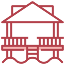 house,building,architecture and city,hawaii,home,cottage,hut,pavilion