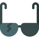 fashion,accessory,sunglasses,detective,eyeglasses,broken