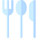 food and restaurant,Tools and utensils,knife,cutlery,fork,spoon,eating