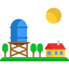 Landscapes flat color icon 64x64