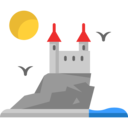 architecture and city,monuments,landscape,fortress,fantasy,castle,medieval,constructions,castles