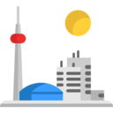 canada,building,architectonic,landmark,monuments,travel,monument,toronto,cn tower