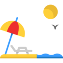 beach,summer,holidays,sun umbrella,vacations,Sunbed