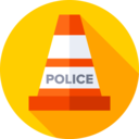 signaling,urban,police,post,cone,bollards,traffic cone