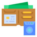 money,exchange,delivery,cash,laundry,commerce and shopping,washing,wallet,laundry service,banknote,laundromat