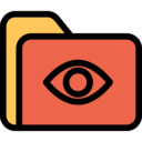 storage,interface,eye,files and folders,office material,folder,data storage,file storage,view,group,shared