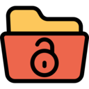 storage,interface,files and folders,office material,folder,data storage,file storage,open padlock