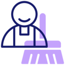 wellness,avatar,healthcare and medical,professions and jobs,miscellaneous,people,worker,clean,housekeeping,toilet paper,labor,housekeeper