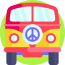 transportation,miscellaneous,automobile,vehicle,truck,van,car,Hippie,hippies ok 
