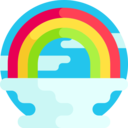 miscellaneous,water,ocean,sea,rainbow ok 