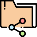 storage,ui,files and folders,social media,internet,office material,connection,connected,folder,data storage,file storage,shared