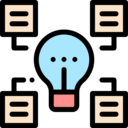 symbol,education,chat,idea,ideas,bus,brainstorming,lightbulb,conceptual,side,concepts