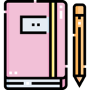 business and finance,notes,electronics,technology,music and multimedia,sound,pencil,education,social media,bookmark,notebook,agenda,voice recording,microphone,radio,writing,voice recorder,memo