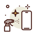 miscellaneous,smartphone,phone,electronic,cleaning,spray bottle,disinfectant,components
