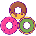 food and restaurant,sweet,dessert,sugar,baker,doughnut,donut,donuts,mini donut