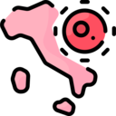 italy,medical,virus,healthcare and medical,healthcare,map,spread,coronavirus,bacteria,virus transmission