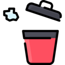 medical,virus,healthcare and medical,healthcare,bucket,coronavirus,bacteria,napkin,throw out