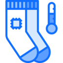 clothing,fashion,clothes,socks,feet,foot,sports,smart,device,thermometer,gadget,sock,heated