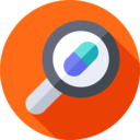 healthcare and medical,pill,magnifying glass,loupe,drug,capsule
