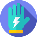 energy,electronics,security,accessory,protection,construction and tools,power,electricity,glove ok 
