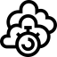 Cloud computing and Network icon 64x64