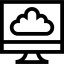 Cloud computing and Network icon 64x64