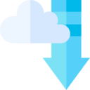 storage,ui,interface,multimedia,cloud,cloud computing,data,downloading,arrow down ok 