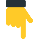 interface,finger,hand,direction,gestures,hands and gestures,smileys,down,pointing,hand gestures,pointing down