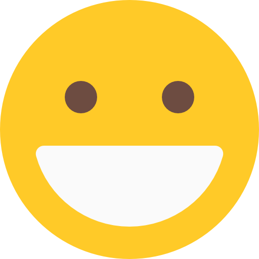 Grinning