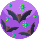 medical,virus,healthcare and medical,healthcare,animal,bat,biology,coronavirus,bacteria ok 