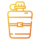 food and restaurant,flask,water,bottle,Tools and utensils,thirst,canteen