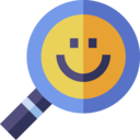 magnifying glass,social media,search,friend