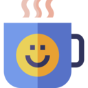 food and restaurant,coffee,cup,tea,emoji,smile,hot chocolate