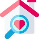 house,ui,real estate,home,magnifying glass,search,loupe
