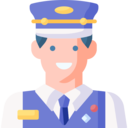 avatar,man,professions and jobs,user,people,worker,public transport,train,staff,officer,train station,conductor ok 