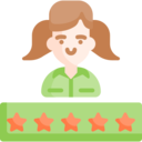 business and finance,user,people,communications,stars,worker,feedback,rate,review,rating,5 stars,testimonial,performance,happy client