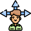 business and finance,avatar,arrows,people,businessman,manager,decision,decision making