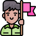 flag,business and finance,business,avatar,man,user,people,person,feature,networking,team,teamwork,group,hierarchy,boss,leadership,leader