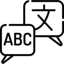 education,smartphone,communications,language,logotype,chat bubble,translate,translator,dialogue,translation,subject
