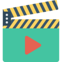music and multimedia,video player,cinema,play button,play,clapperboard,movies